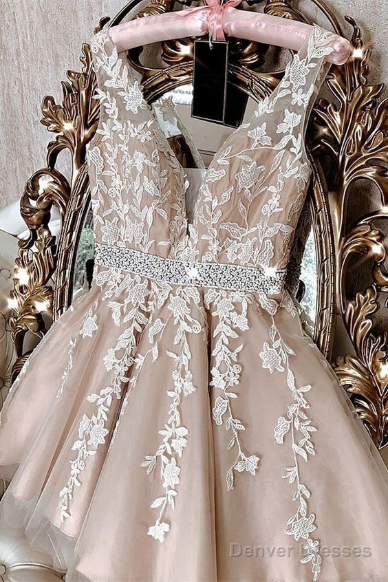 Princess Short A-Line Ivory Homecoming Dress Party Dress Main image