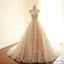 Sweetheart A Line Appliques Princess Prom Dresses
