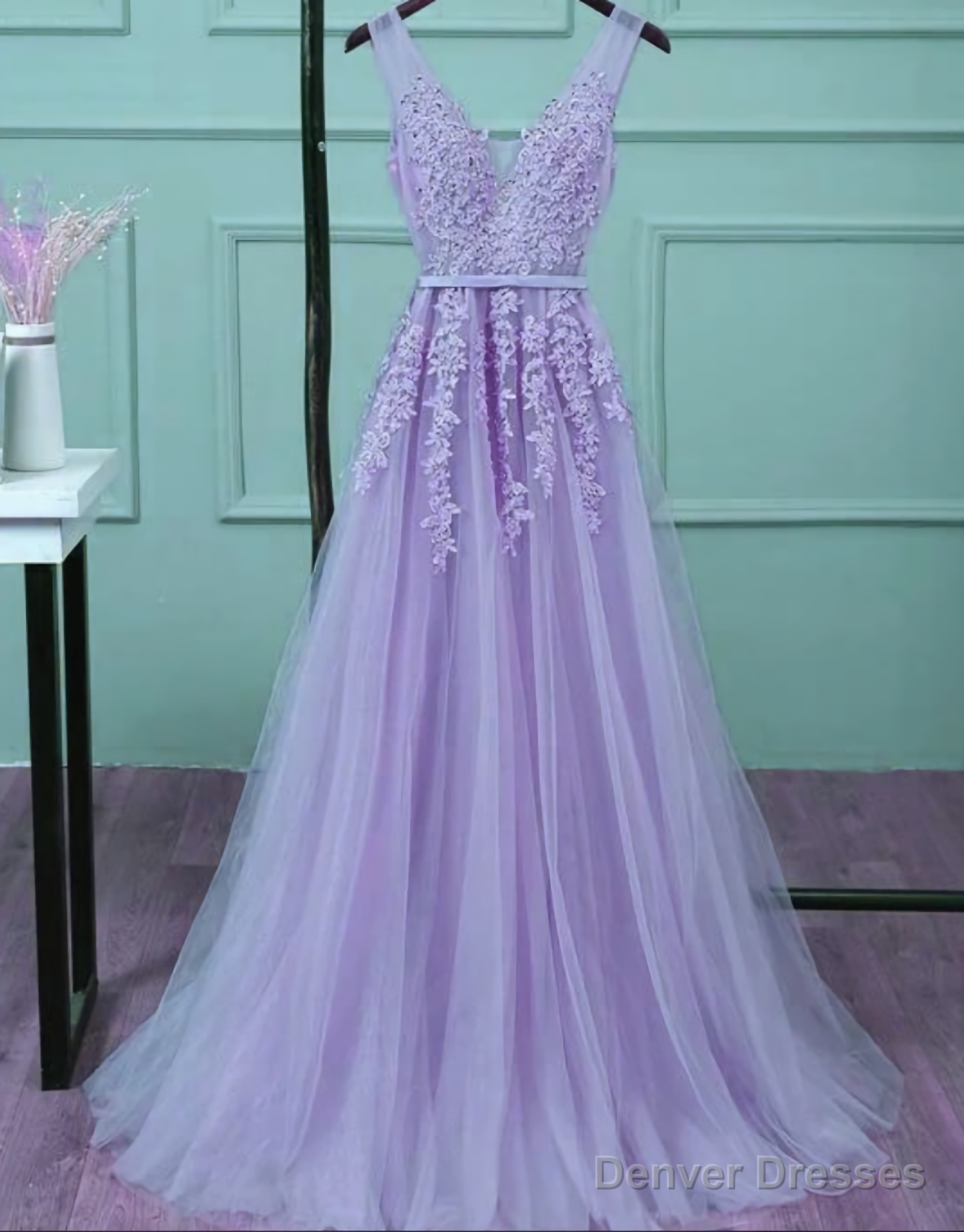 Tulle Floor Length New Style Party Dresses Secondary image