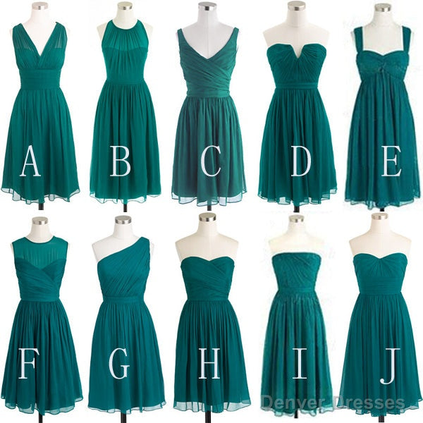 Custom Made Evening Dress, In Green Prom Dress, Formal Cocktail Dress, Bridesmaid Dresses, Weddings Secondary image