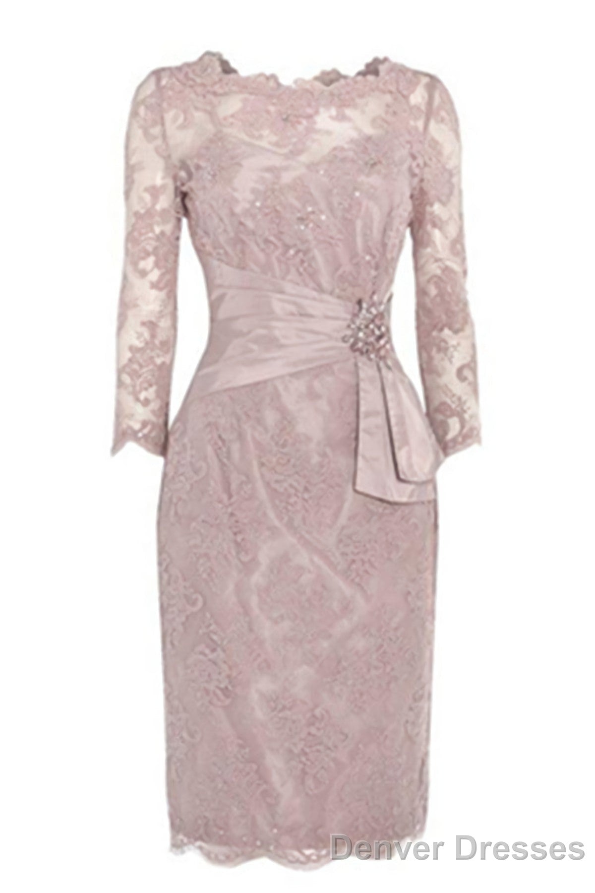 Light Blue Long Classy Chiffon Beaded Lace Up Open Back A Line Handmade Prom Dresses Main image