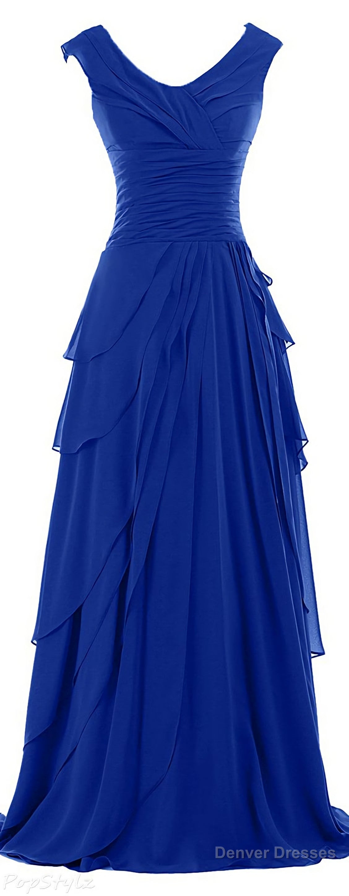 Royal Blue Bodice Maxi Fashion 2025 New Evening Dresses Secondary image