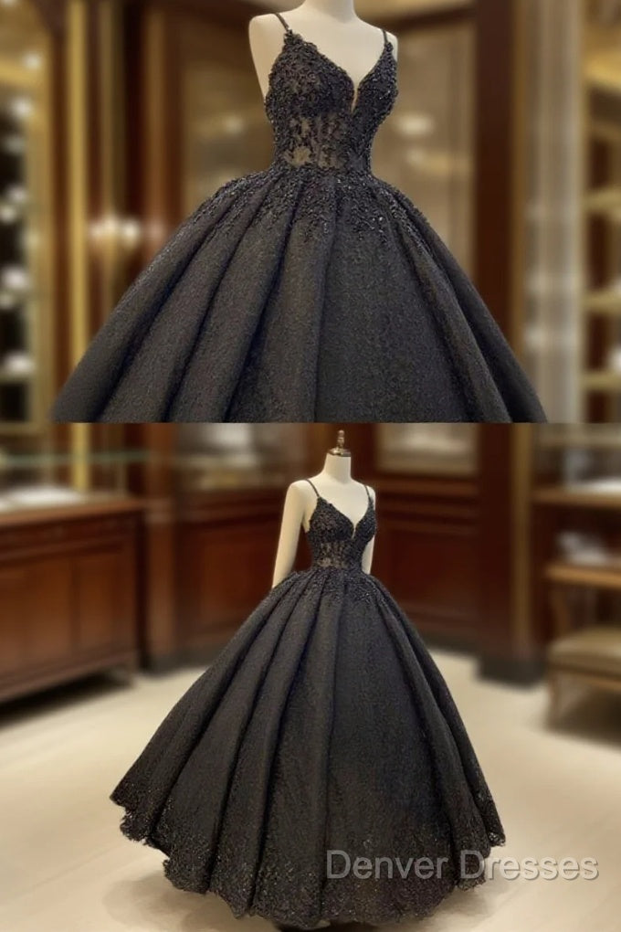 Prom Dress Black Lace Wedding Dress Main image
