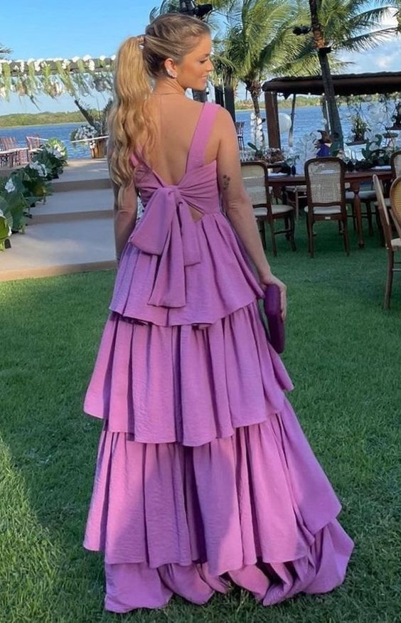 Purple Prom Dress, Evening Gown Main image
