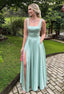 Satin Prom Dress, Evening Gown