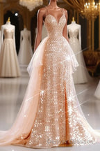 A-Line Prom Dress Sparkle & Shine Dress Wedding Guest Sweet 16 Floor Length Sleeveless Sweetheart Tulle with Sequin Masquerade Dress