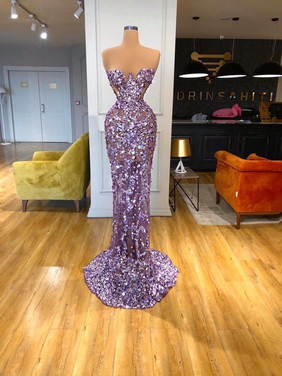 Quality Long Evening Dress Sexy Prom Dress