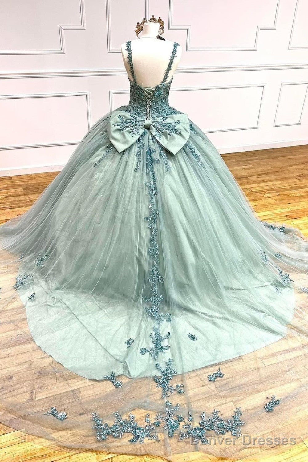 Quinceanera Dress Ball Gown Straps Sweetheart Quinceanera Dresses With Applique Secondary image