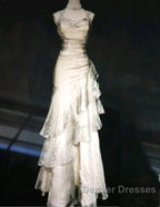 Retro Mermaid Long Prom Dress New Long Evening Gowns