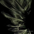 Retro Mermaid Spaghetti Straps Satin Green Long Evening Dress Prom Dress