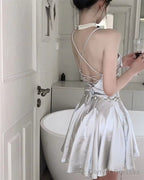Retro Mini Dress for Women Sleeveless Sexy Party Dress Homecoming Dress