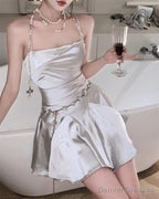 Retro Mini Dress for Women Sleeveless Sexy Party Dress Homecoming Dress