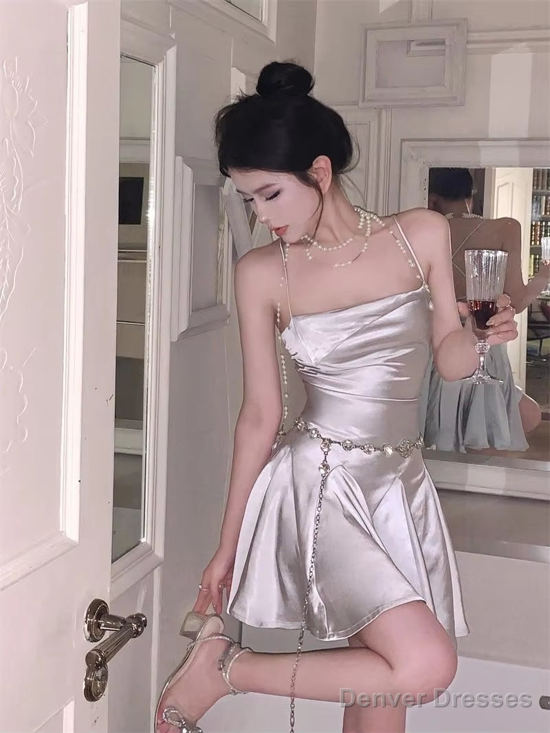 Retro Mini Dress for Women Sleeveless Sexy Party Dress Homecoming Dress