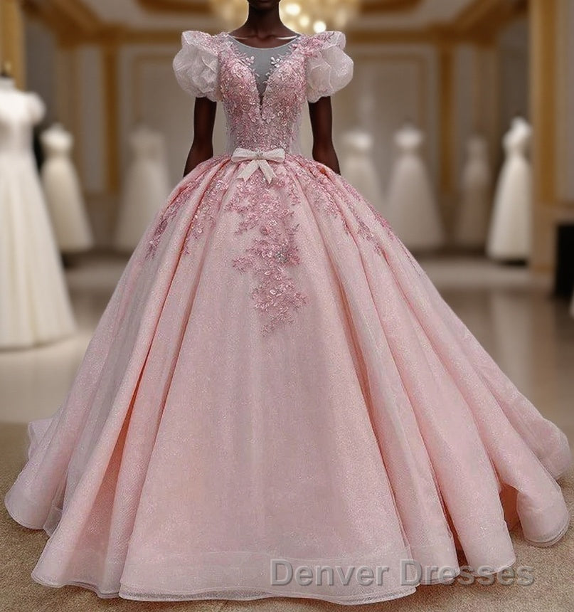 Romantic Quinceanera Organza Dress Ball Gown Main image