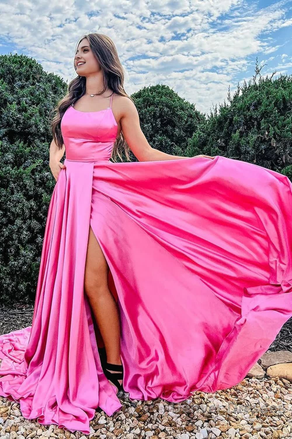 Royal Blue Halter Backless A Line Prom Dress