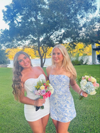 Cocktail Dress Strapless Short Homecoming Dress