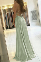 Sage Green Prom Dress