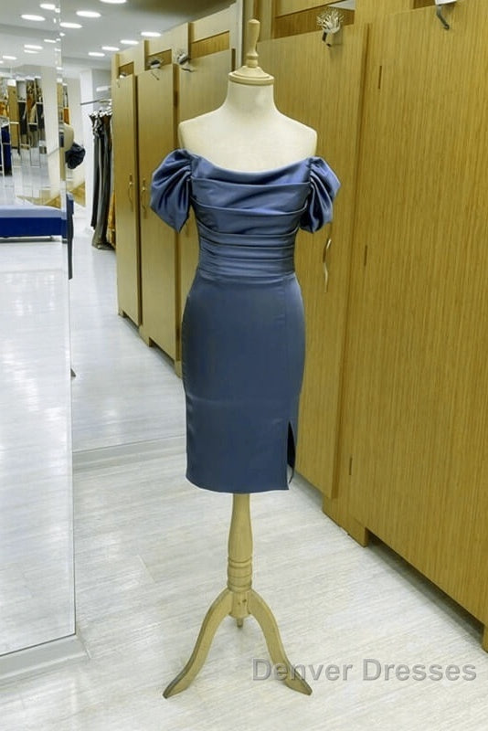 Sage Green Satin Ruched Midid Satin Dress