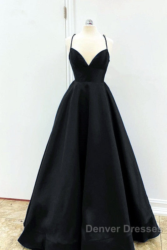 Satin Empire Prom Dress Lace Up Back