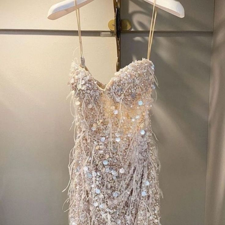 Sequin Prom Dress, Sheath Short Prom Dress