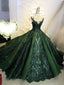 Sequin Sparkly Off The Shoulder Ball Gown Wedding/Prom Dress