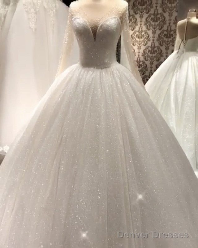 Sequin Wedding Dresses Bling Bling Main image