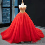 Sequined Navy Blue Quinceanera Dress Ball Gown Dress