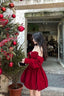 Sexy A Line Burgundy 18Th Long Sleeves Birthday Dresses Short Birthday Outfits