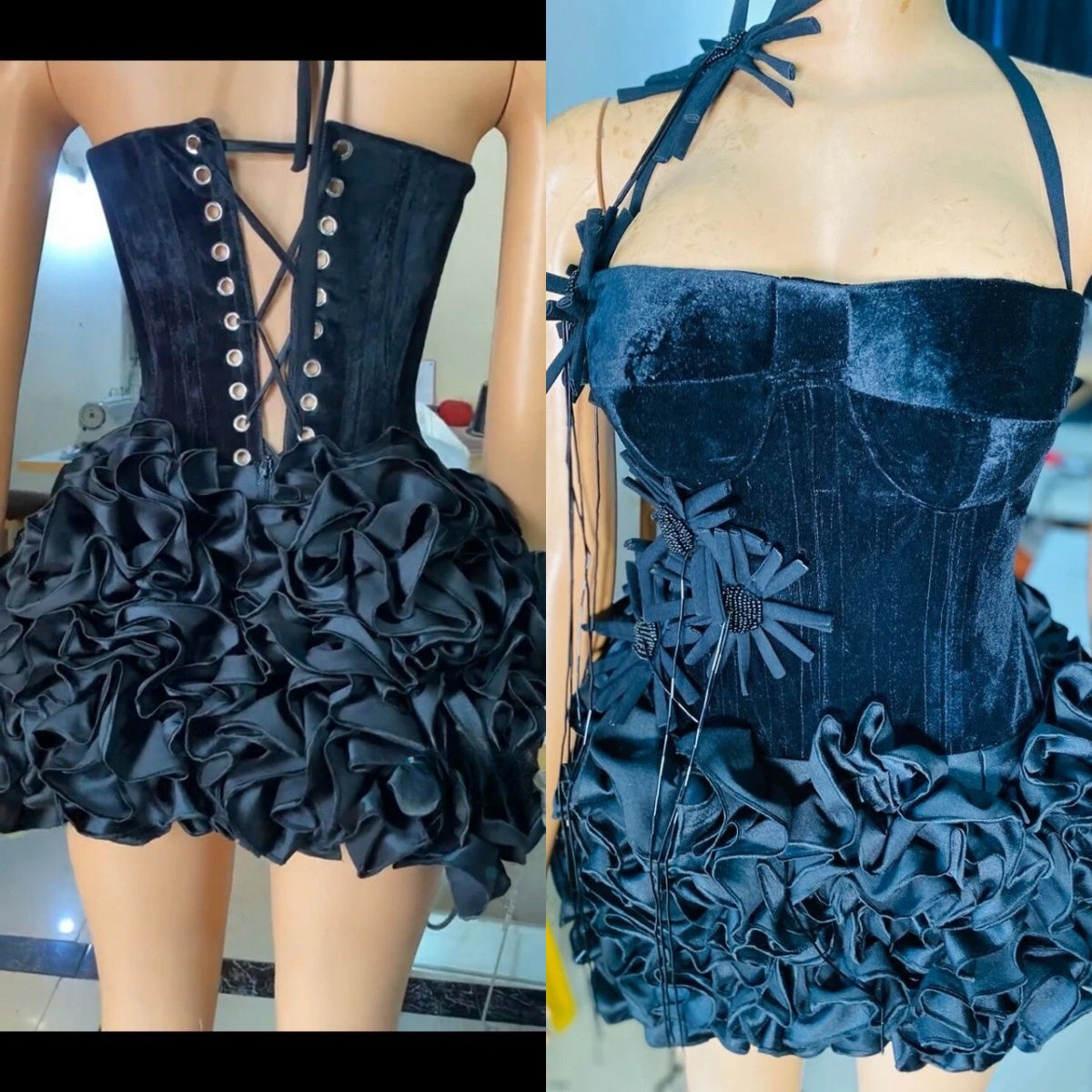 Sexy Sheath Halter Black Sleeveless Mini Short Formal 8Th Grade Homecoming Dress Summer Middle School Hoco Dress Homecoming Outfits Birthday Outfit