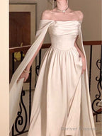 Sexy A Line Long Prom Dresses White 21Th Birthday Outfits