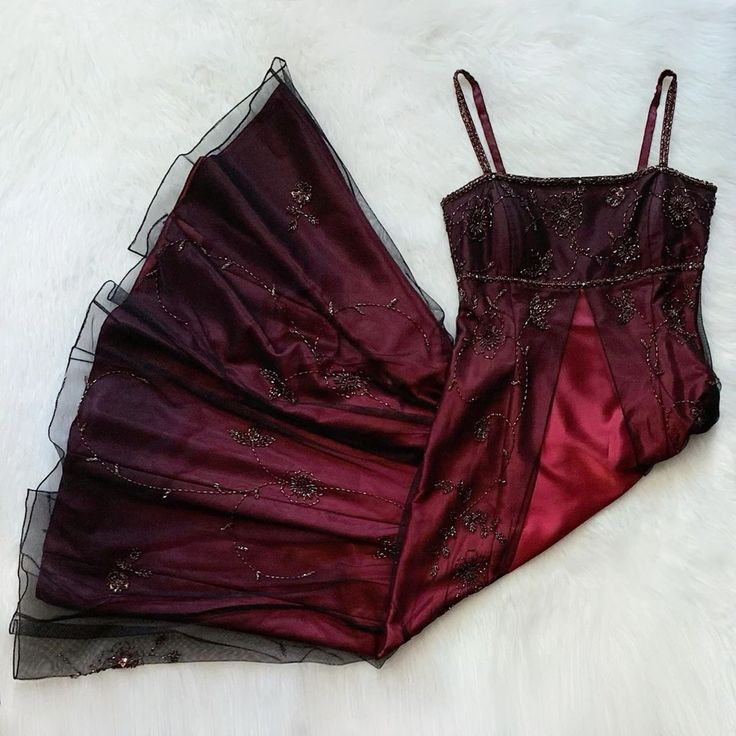 Sexy A Line Spaghetti Straps Burgundy Long Evening Dress Party Dress Prom Dress Main image