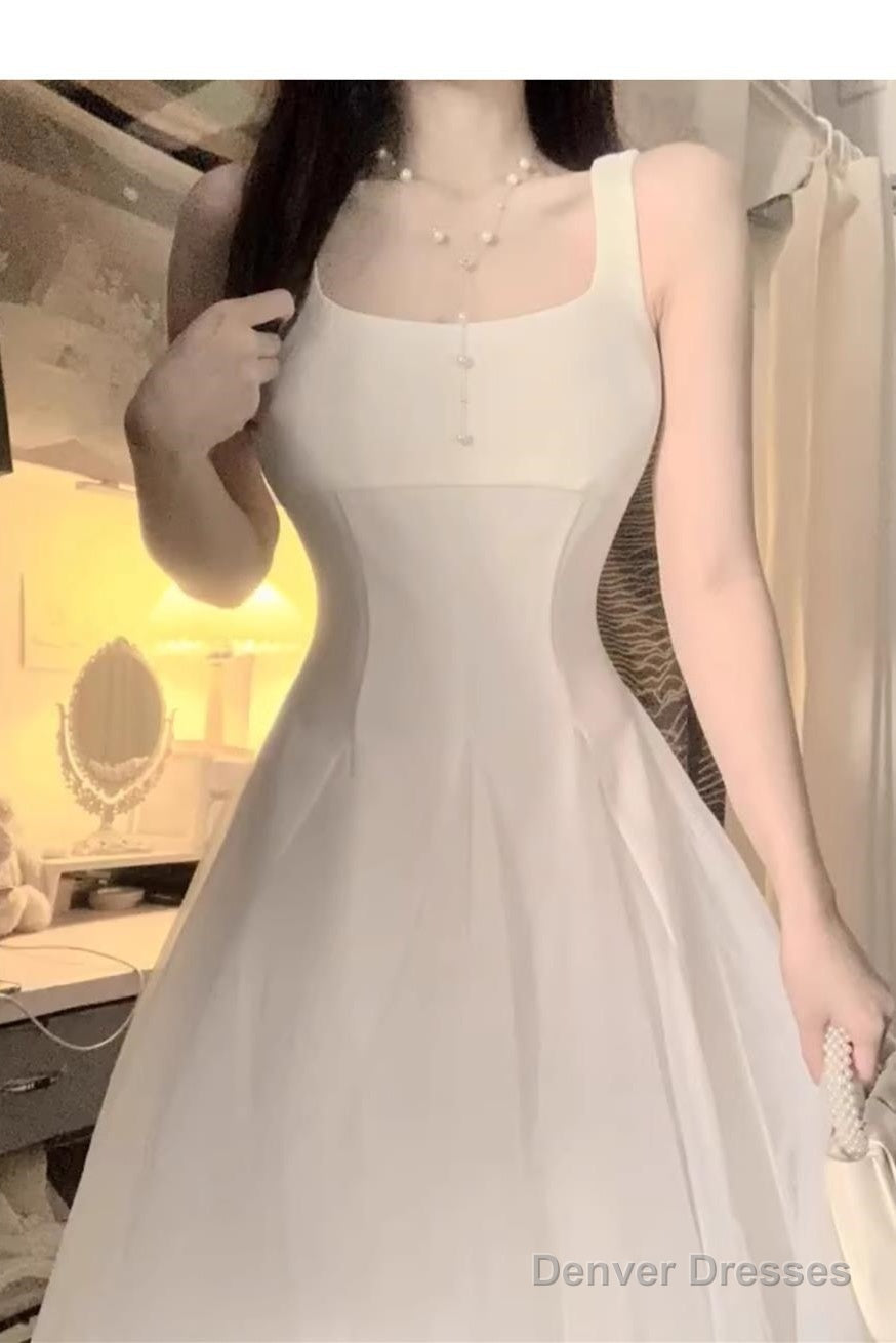 Sexy A Line Square Neckline Party Dress Holiday Dresses Night Dress Birthday Outfits Secondary image