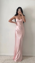 Sexy Birthday Dress Pink Halter Prom Dress Birthday Outfits