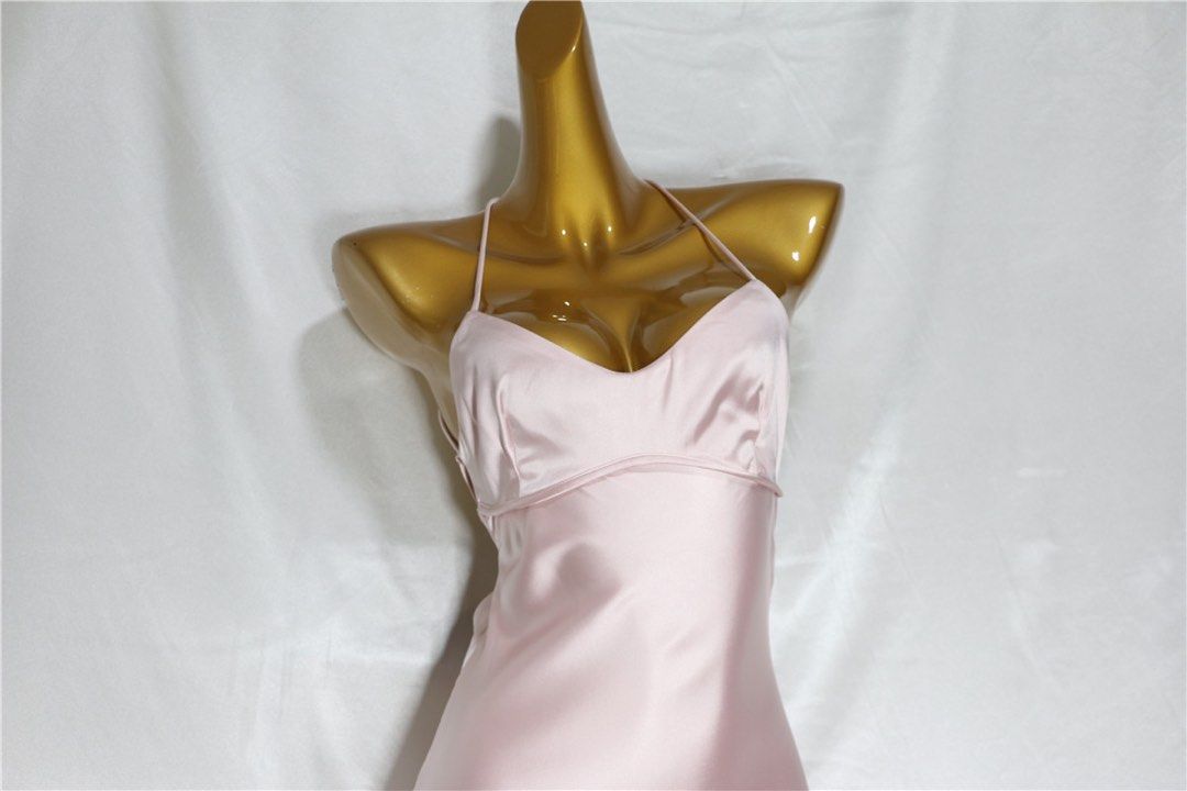 Sexy Birthday Dress Pink Halter Prom Dress Birthday Outfits