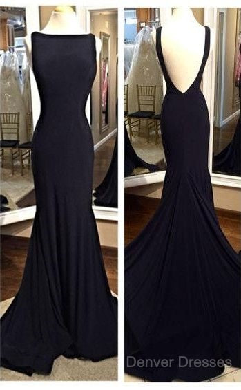 Sexy Black Prom Dress, Prom Dress, Evening Gown, Graduation School Party Dress, Winter Formal Dress