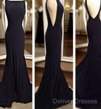 Sexy Black Prom Dress, Prom Dress, Evening Gown, Graduation School Party Dress, Winter Formal Dress