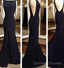 Sexy Black Prom Dress, Prom Dress, Evening Gown, Graduation School Party Dress, Winter Formal Dress