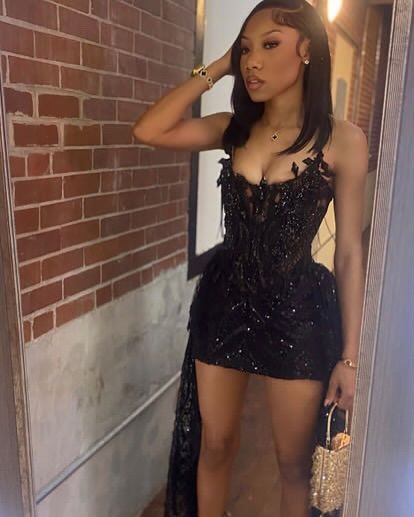 Sexy Black Tube Top Herringbone Beaded 19Th Birthday Homecoming Dress