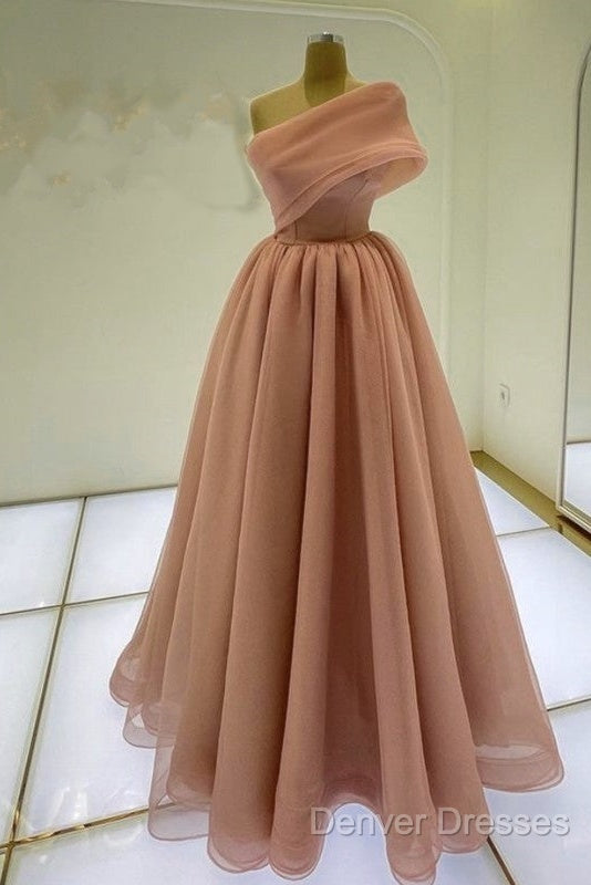Sexy Long One Shoulder Prom Dress