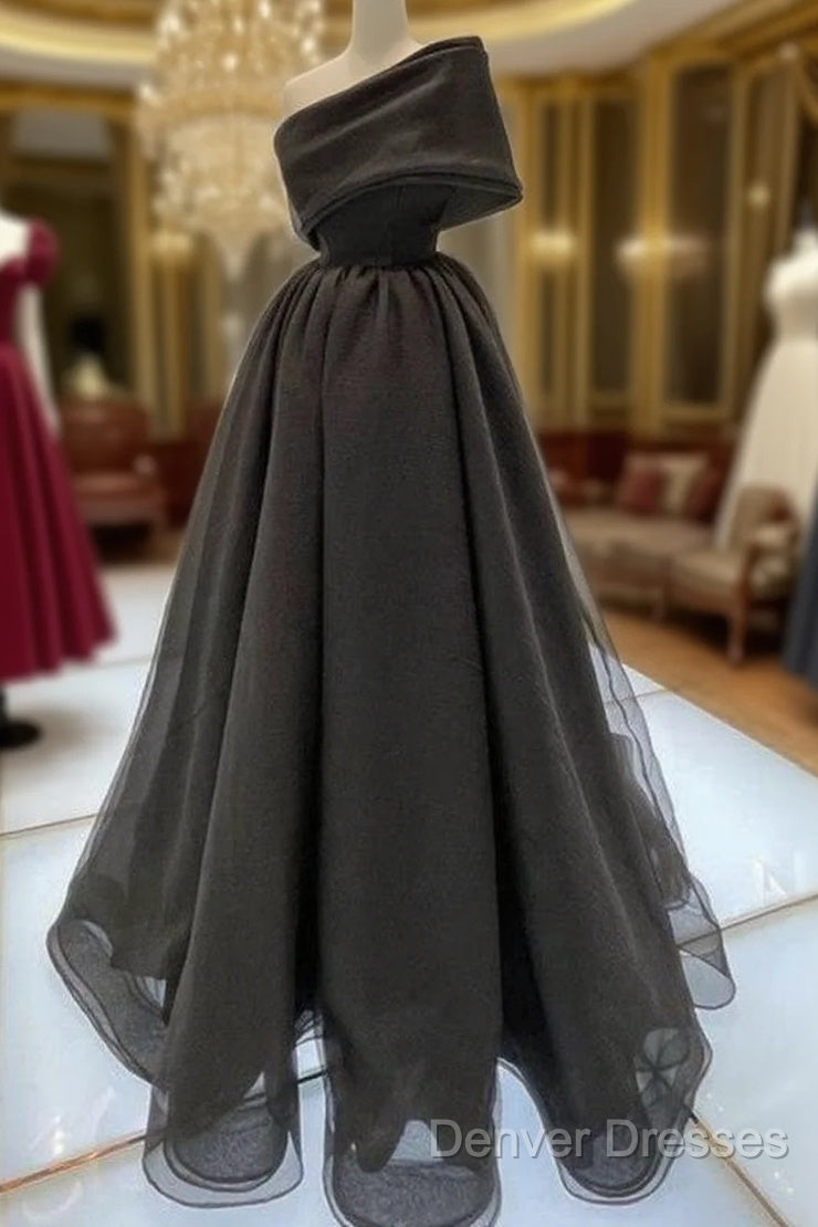 Sexy Long One Shoulder Prom Dress