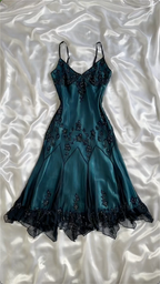 Sexy Mermaid Spaghetti Straps Floor Length Beads Evening Dress Prom Dress