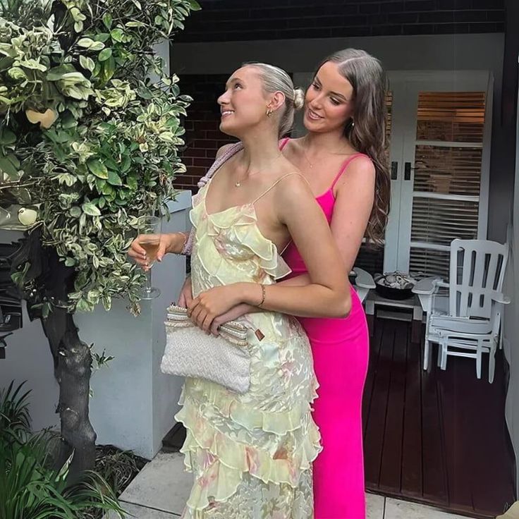 Sexy Mermaid Spaghetti Straps Floor Length Floral Yellow Chiffon Evening Dress Prom Dress