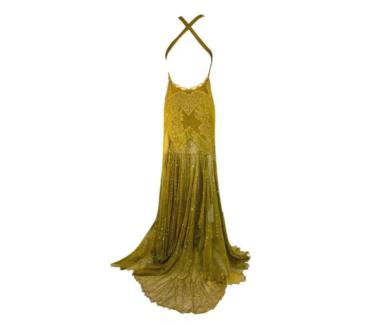 Sexy Mermaid Spaghetti Straps Lace Prom Dress 21Th Birthday Outfit Secondary image