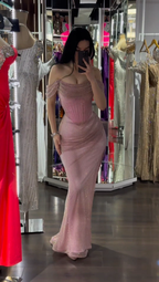 Sexy Off-Shoulder Sleeveless Mermaid Satin Long Evening Prom Dress
