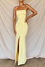 Sexy Prom Dress Side Slit Prom Dress