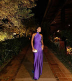 Sexy Sheath Blue Evening Gown Prom Party Dress