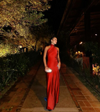 Sexy Sheath Blue Evening Gown Prom Party Dress