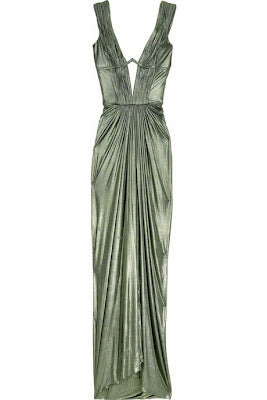Sexy Sheath V Neckline Green Long Prom Dress