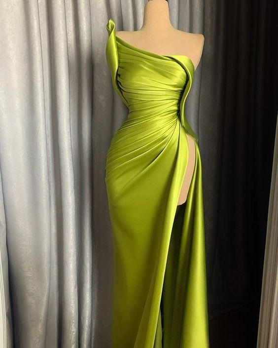 Sexy Sleeveless Mermaid Prom Dress Main image