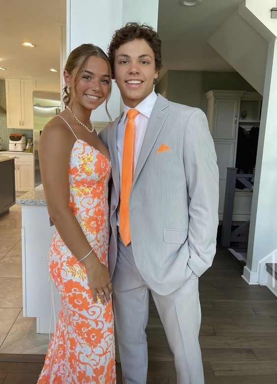 Sexy Spaghetti Straps Mermaid Prom Dress,Formal Gown Main image